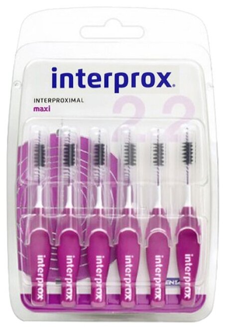 Ершики межзубные Interprox 4G Maxi (2,2мм) N6 DENTAID S.L. - фото №1