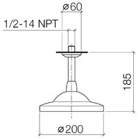 Верхний душ Villeroy & Boch Domicil 2856596800