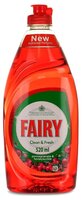 Fairy Средство для мытья посуды Clean&Fresh Гранат и жимолость 0.52 л