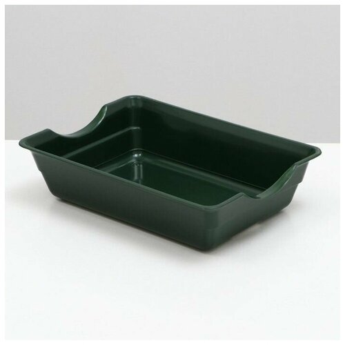 Туалет глубокий без сетки 36 х 26 х 9 см зеленый 750₽