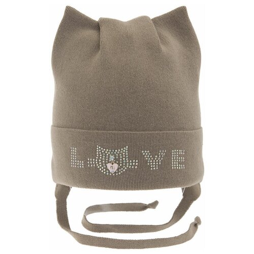 фото Шапка для девочки (размер: 52/54), арт. betty беж., цвет бежевый mialt
