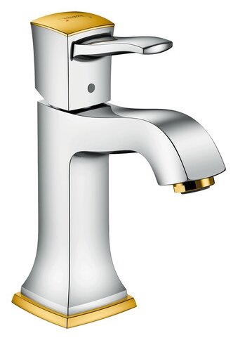 Смеситель для ванны hansgrohe Metropol Classic 31300090 хром/золото