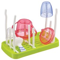 Happy Baby Сушилка для бутылочек и аксессуаров Foldable Drying Rack маленькая, green