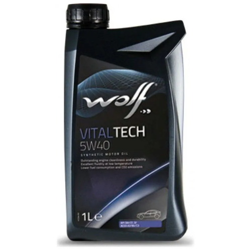 Моторное масло Wolf VitalTech SP 5W40 синтетическое 1л