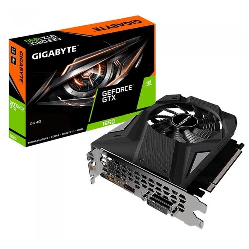 Видеокарта Gigabyte GeForce GTX 1650 D6 4G GV-N1656D6-4GD RTL 1948600₽