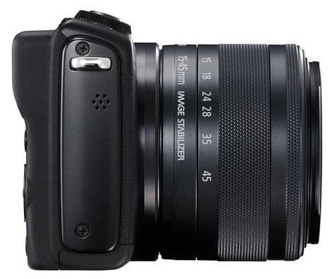 Фотоаппарат Canon EOS M100 Kit черный 15-45mm IS STM LP-E12 фото 6