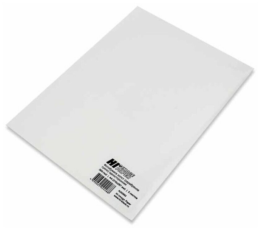 Холст Hi-Image Paper (серебряное сияние) для струйной печати, 1-сторон, A4, 260 г/м2, 5 л