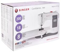 Швейная машина Singer Confidence 7640 Q, бело-серый