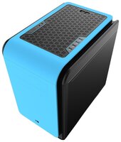 Компьютерный корпус AeroCool Dead Silence Cube Blue Window Edition