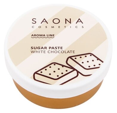 Паста для шугаринга Saona Cosmetics Aroma Line Белый Шоколад