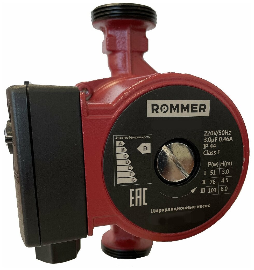 Циркуляционный насос Rommer 25/80-180 RCP-0002-2581801