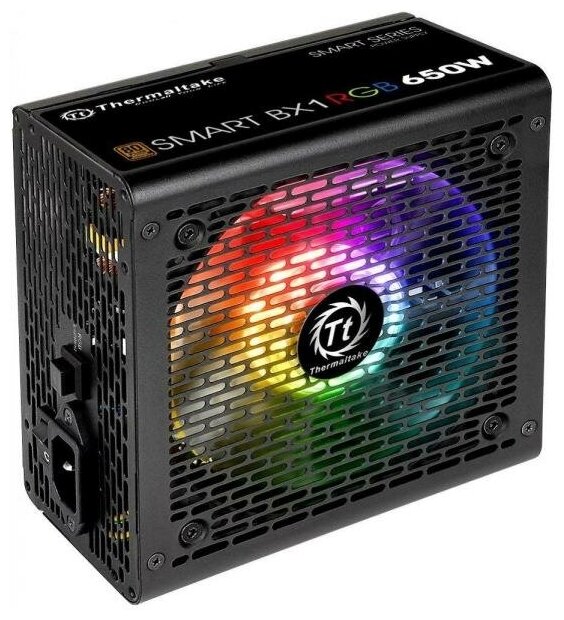 БП ATX 650 Вт Thermaltake Smart BX1 RGB (PS-SPR-0650NHSABE-1)