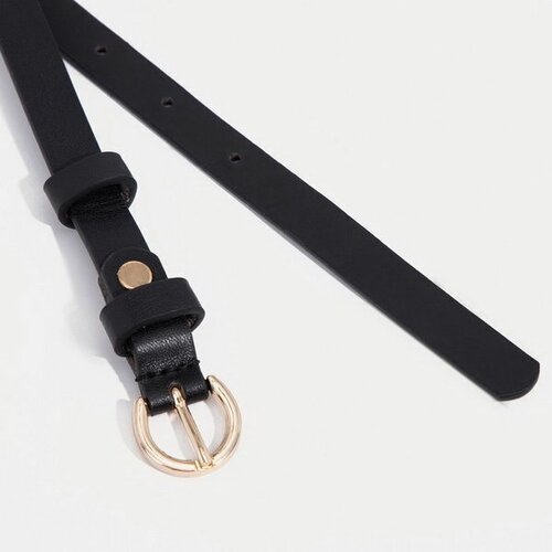 фото Ремень сима-ленд, размер 105, черный сима-лэнд