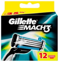 Сменные лезвия Gillette Mach 3 8 шт.