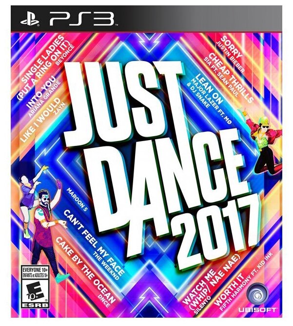  PS3 Just Dance 2017