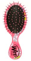 Wet Brush Щетка для спутанных волос Mini Detangler Happy Hair розовый единорог