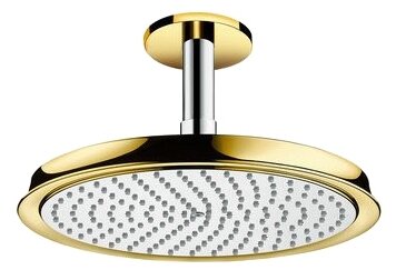 Верхний душ Hansgrohe Raindance Classic AIR 27405090, хром/под золото