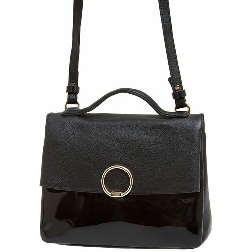 фото Сумка francesco marconi 84595sl pelle/vernice nero