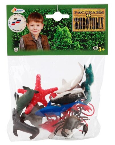 фото Игровой набор Играем вместе Диалоги о животных Морские животные P9608/12