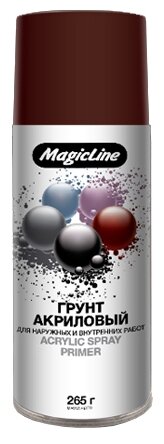 Magic Line: 920 Грунт красно-коричневый (265г) RAL 8012 / 450мл