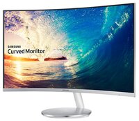 Монитор Samsung C27F591FDI серебристый