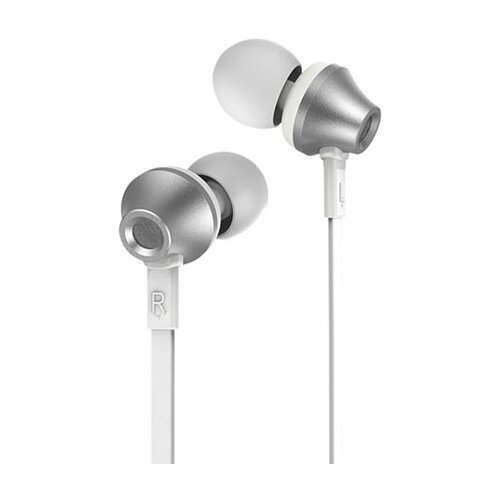 Проводные наушники Remax RM-610D, Silver наушники remax rm 610d earphone blue