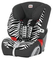 Автокресло группа 1/2/3 (9-36 кг) BRITAX ROMER Evolva 1-2-3 Plus fire red