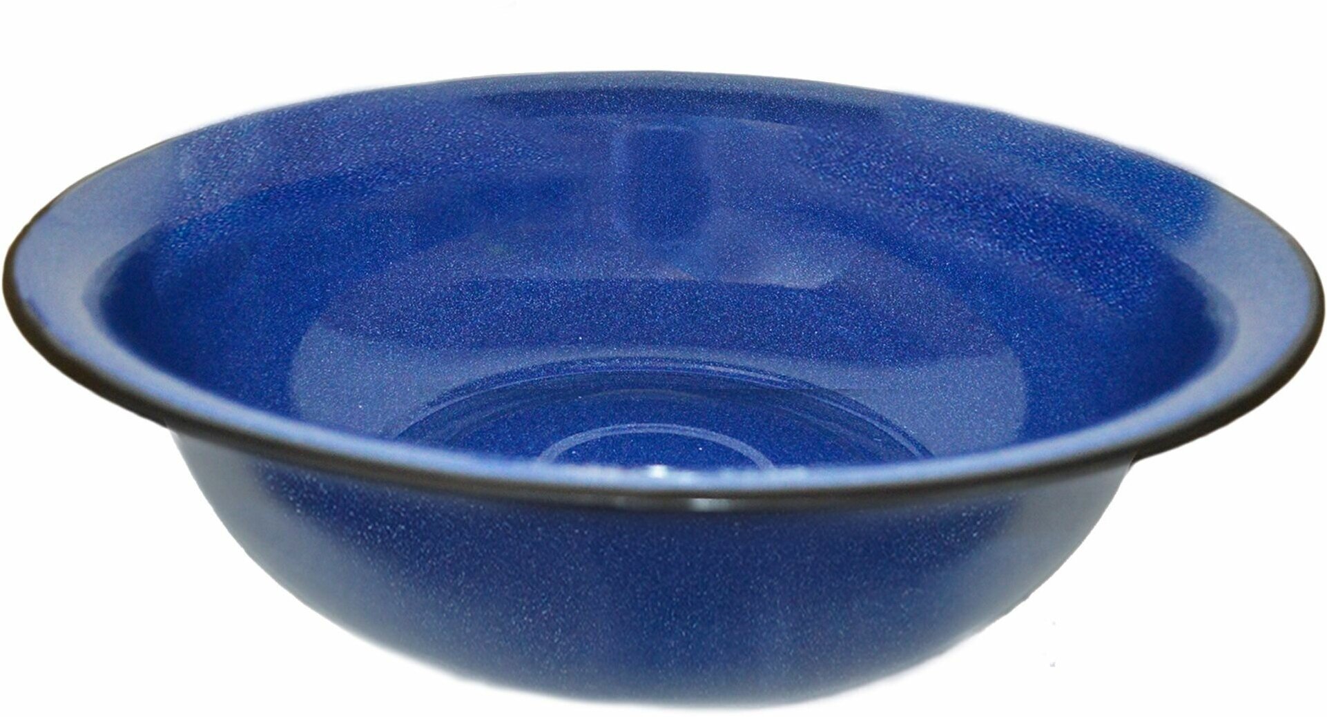 фото Таз эмалированный, синий, 12 л.