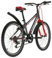 Подростковый горный (MTB) велосипед FORWARD Titan 1.0 (2018) серый 13