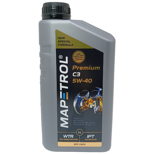 Моторное масло Mapetrol Premium C3 5W-40 1л