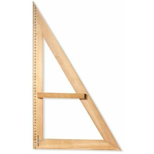 треугольник классный деревянный Треугольник классный деревянный 60х30х50