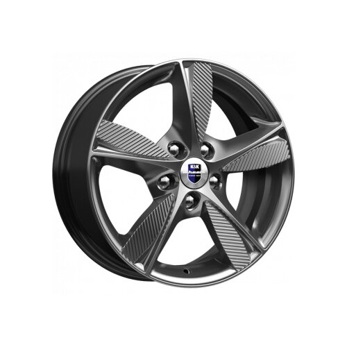 фото Колесный диск k&k кинезис 6.5х16/5х108 d63.35 et50, 8.8 кг, дарк платинум
