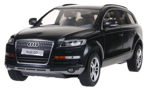 Машина р/у Audi Q7 (на бат.), черная, 1:24