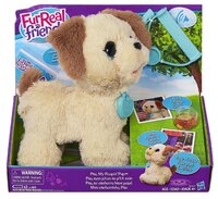 Интерактивная мягкая игрушка FurReal Friends Веселый щенок Пакс коричневый/бежевый