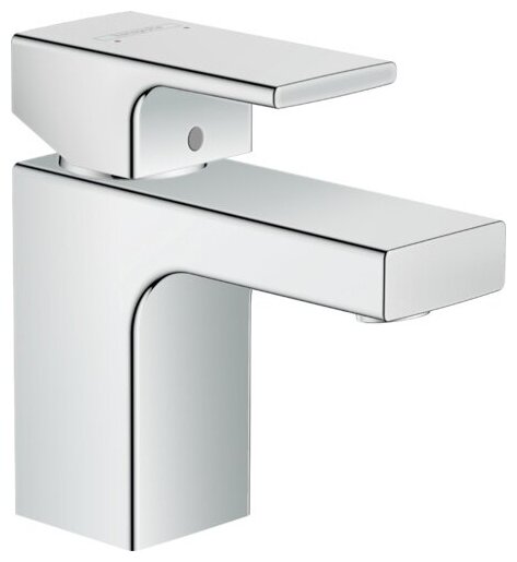 Смеситель для раковины со сливным гарнитуром Hansgrohe Vernis Shape 70 71560000 хром