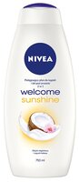 Гель для душа и ванны Nivea Welcome sunshine 750 мл