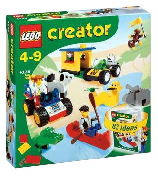 Конструктор LEGO Creator 4175 Приключения с Максом и Тиной, 217 дет.