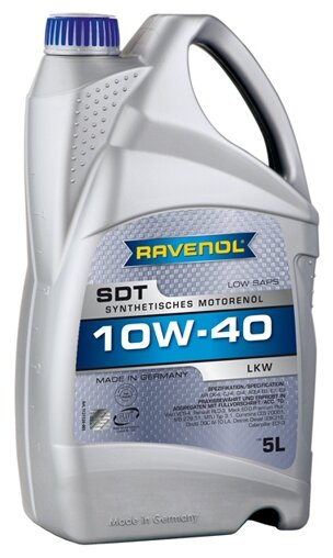 RAVENOL 1121120-005-01-999 Моторное масло 10W-40 (5л) (второй номер 4014835850637)