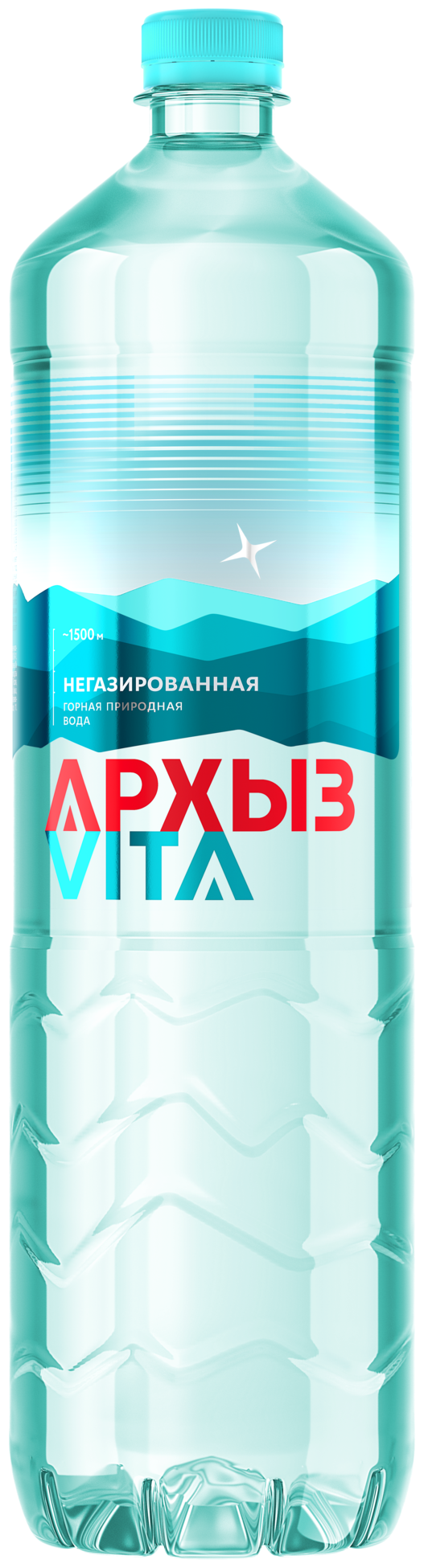 Вода минеральная негазированная "Архыз" Vita 1.5 л, Россия - фотография № 3