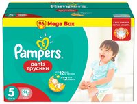 Pampers трусики Pants 5 (12-18 кг) 96 шт.