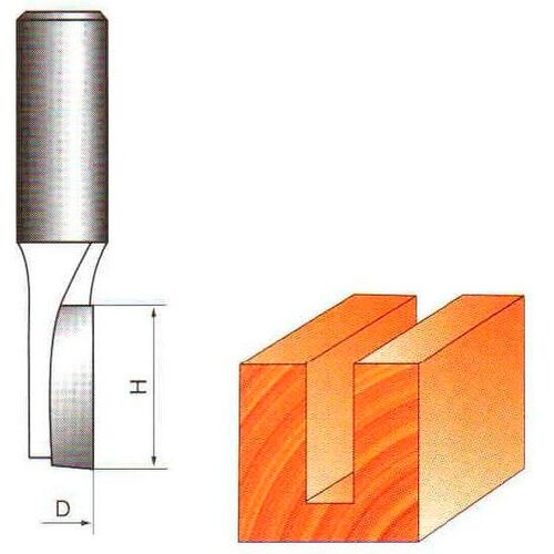 Фреза Globus 1001 D3 пазовая прямая