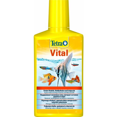 TETRA VITAL - Тетра средство для создания и поддержания естественных условий в аквариуме (100 мл х 2 шт)