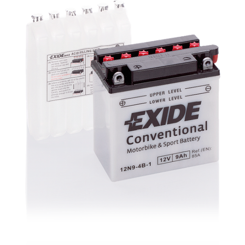 Аккумулятор мото EXIDE 12N9-4B-1 135x75x139