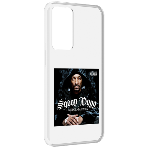 Чехол MyPads Snoop Dogg CALIFORNIA TIMES для OPPO Reno 8 Lite задняя-панель-накладка-бампер