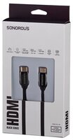 Кабель Sonorous HDMI Black series 1.5 м черный