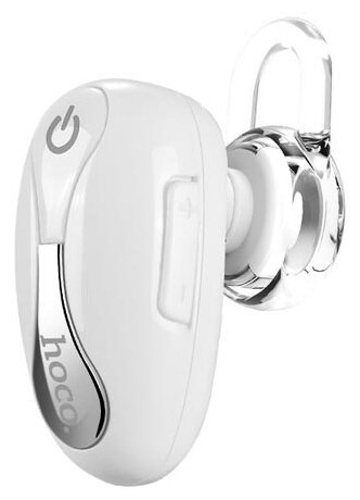 Беспроводная мини гарнитура Hoco E12 Beetle Mini Bluetooth Earphone, белая