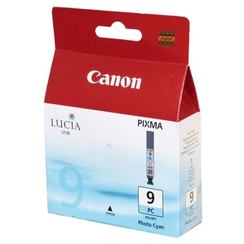 Картридж Canon PGI-9PC (1038B001), 410 стр, голубой