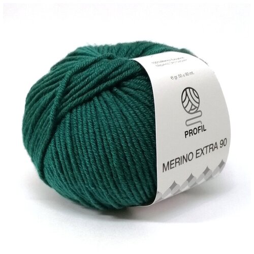 Пряжа Мерино 90 (Merino 90), 100% меринос экстрафайн, упаковка 10шт Profil №цвета: 663