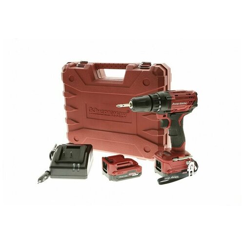 Дрель-шуруповерт аккумуляторная Энергомаш гарант ДШ1-14Л подарок бита WirlPower PH2 Original 50мм 834700₽