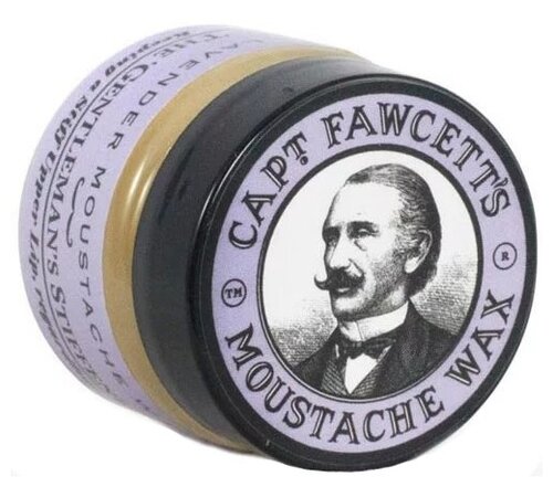 Captain Fawcett Воск для усов Lavender Moustache Wax, 80 г, 15 мл